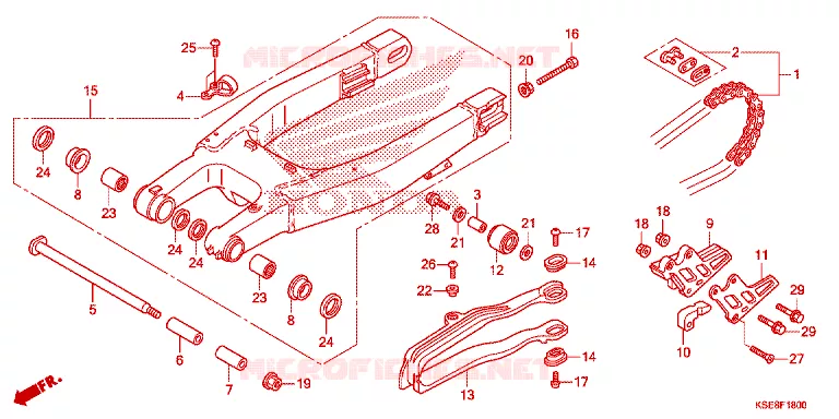 ZWAAI-ARM  Honda MOTO 150 CRF 2017  CRF150RBH