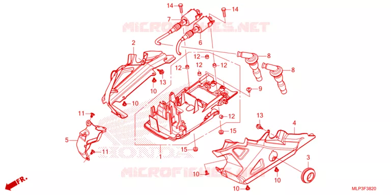 BEDRADINGSBUNDEL/ ONTSTEKINGSSPOEL Honda MOTO 500 CL 2023  CL500AP