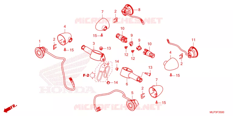KNIPPERLICHT Honda MOTO 500 CL 2023  CL500AP