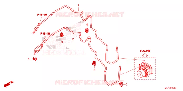 A. REM SLANG/REMPIJP Honda MOTO 500 CL 2023  CL500AP