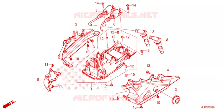 BEDRADINGSBUNDEL/ ONTSTEKINGSSPOEL Honda MOTO 500 CL 2023  CL500AP