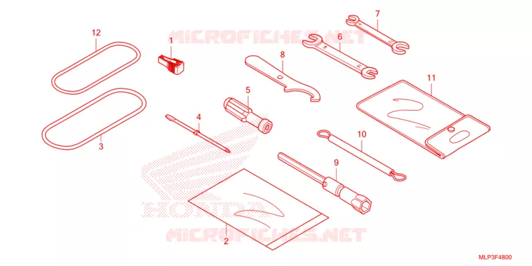 GEREEDSCHAP Honda MOTO 500 CL 2023  CL500AP