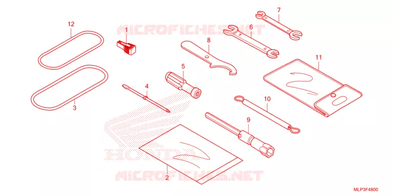 GEREEDSCHAP Honda MOTO 500 CL 2023  CL500AP