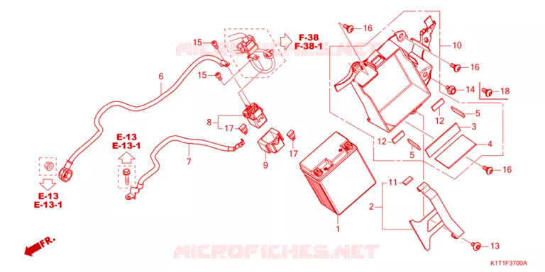 ACCU  Honda MOTO 250 CRF 2024  CRF250LAP