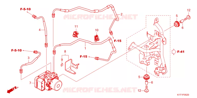 ABS MODULATOR - REMSLANG Honda MOTO 250 CRF 2024  CRF250LDAP