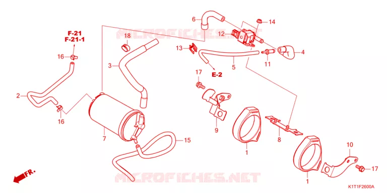 KOOLSTOFBUS Honda MOTO 250 CRF 2023  CRF250LRAP