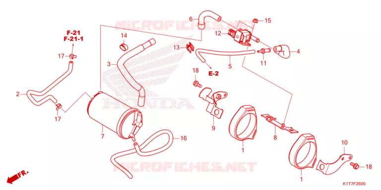 KOOLSTOFBUS Honda MOTO 250 CRF 2023  CRF250LRAP