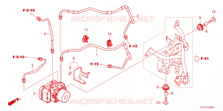 ABS MODULATOR - REMSLANG Honda MOTO 250 CRF 2023  CRF250LRDP