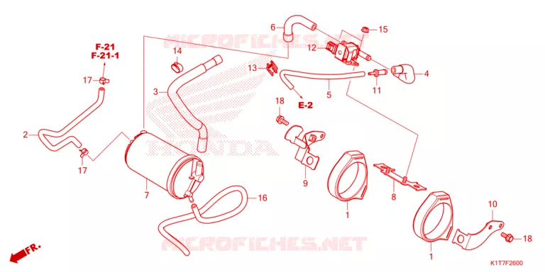 KOOLSTOFBUS Honda MOTO 300 CRF 2023  CRF300LAP