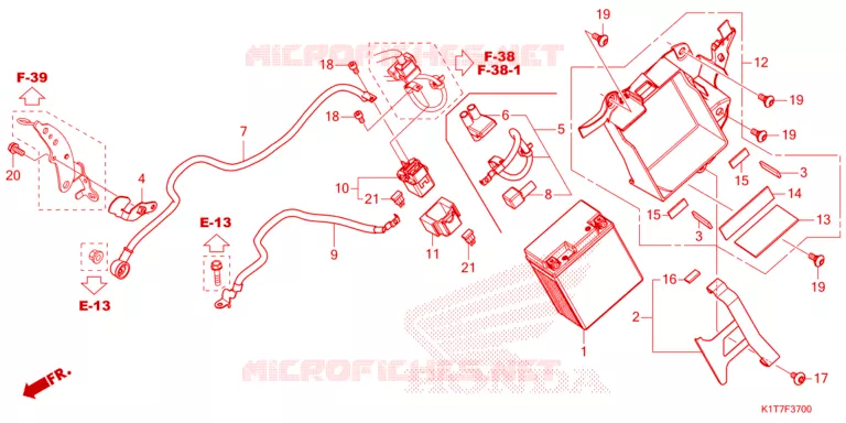 ACCU  Honda MOTO 300 CRF 2023  CRF300LAP
