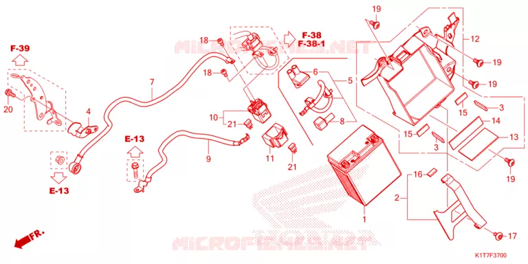 ACCU  Honda MOTO 300 CRF 2024  CRF300LP