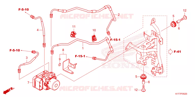 ABS MODULATOR - REMSLANG Honda MOTO 300 CRF 2023  CRF300LRAP