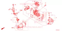 GASKLEP HUIS voor Honda SH 125 SPORTY 5ED 2023
