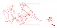UITLAATDEMPER  voor Honda SH 125 SPORTY 5ED 2023