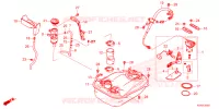 BRANDSTOF TANK  voor Honda SH 150 SPORTY 5ED 2023