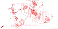 GASKLEP HUIS voor Honda SH 150 SPORTY 5ED 2023