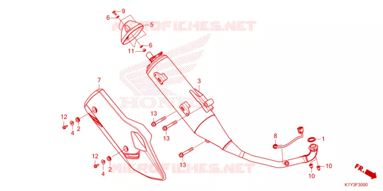 UITLAATDEMPER  Honda SCOOTER 125 PCX 2024  WW125AP