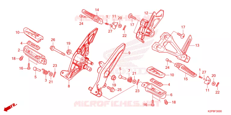 OPSTAP Honda MOTO 150 RS 2023  FS150FAP_MA