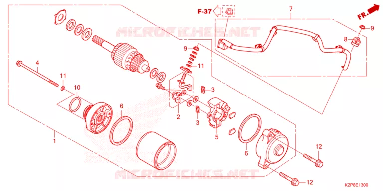 STANDAARD/KICKSTARTER ARM Honda MOTO 150 RS 2023  FS150FAP_MA