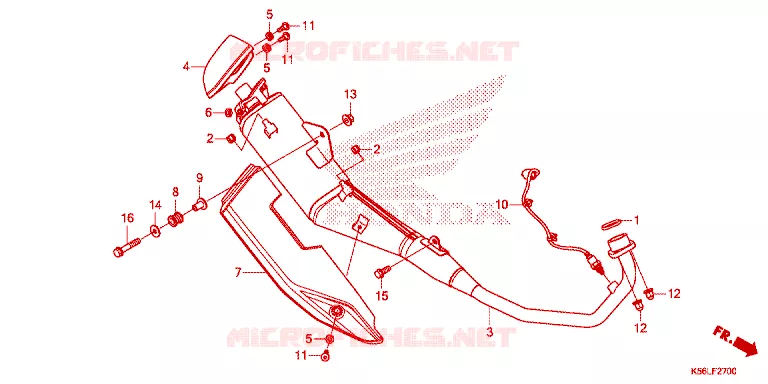 UITLAATDEMPER  Honda SCOOTER 150 WINNER 2020  FS150FAL_V