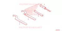 GEREEDSCHAP voor Honda CRF 150 R BIG WHEELS 2014