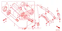 UITLAATDEMPER  voor Honda CRF 150 R BIG WHEELS 2014