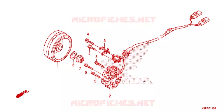 ALTERNATORE Honda MOTO 150 CRF 2015  CRF150RBF