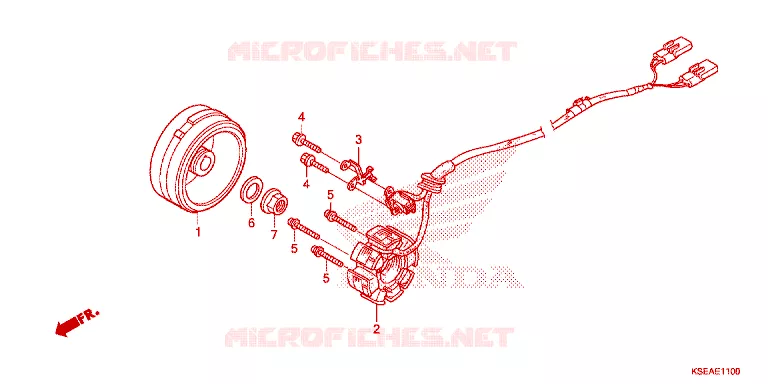 ALTERNATORE Honda MOTO 150 CRF 2016  CRF150RBG