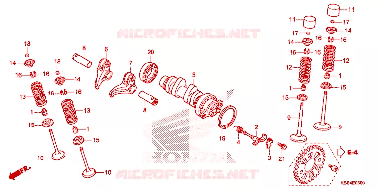 NOKKENAS/KLEP Honda MOTO 150 CRF 2012  CRF150RC