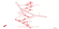 HENDEL PIJP/BOVENSTE BRUG voor Honda CRF 150 R 2013