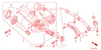 UITLAATDEMPER  voor Honda CRF 150 R 2013