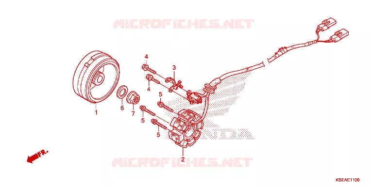 ALTERNATORE Honda MOTO 150 CRF 2016  CRF150RG