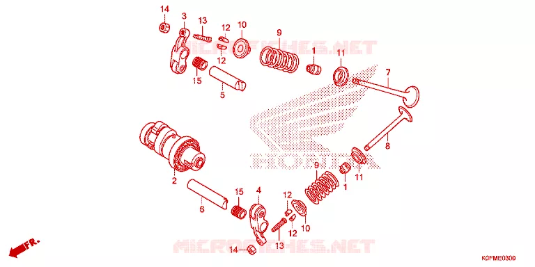 NOKKENAS/KLEP Honda MOTO 125 MONKEY 2020  Z125ML