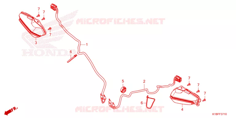 VOOR KNIPPERLICHT Honda SCOOTER 350 FORZA 2023  NSS350AP