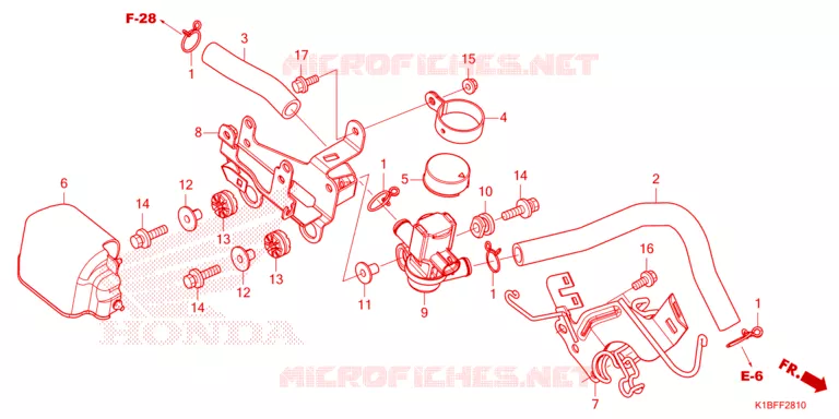 LUCHTINJECTIE SOLENOIDEKLEP Honda SCOOTER 350 FORZA 2023  NSS350AP