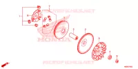 AANDRIJFFACE/ KICKSTARTER SPIL voor Honda ELITE 125 2023