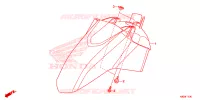VOOR STROOMLIJNKAP/OPSTAP VLOER voor Honda ELITE 125 2023