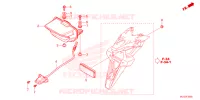 ACHTERLICHT/KENTEKEN LICHT voor Honda AFRICA TWIN 1100 DCT ADVENTURE SPORT LOWER 2022