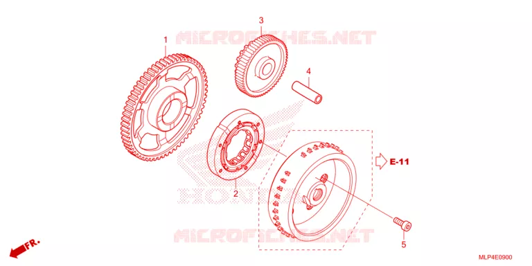 START KOPPELING Honda MOTO 500 CL 2023  CL500AP