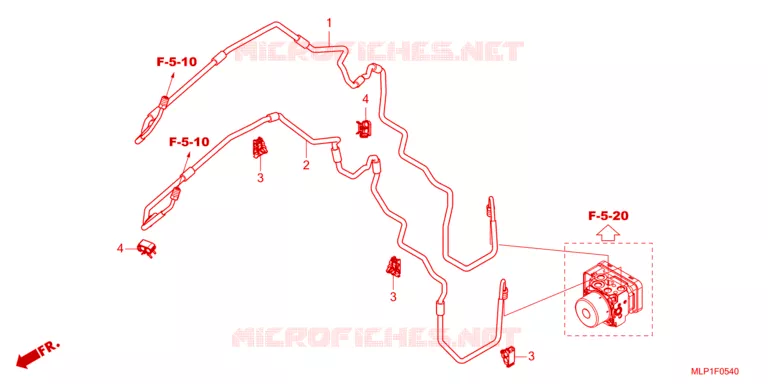 REM SLANG Honda MOTO 500 CL 2023  CL500AP