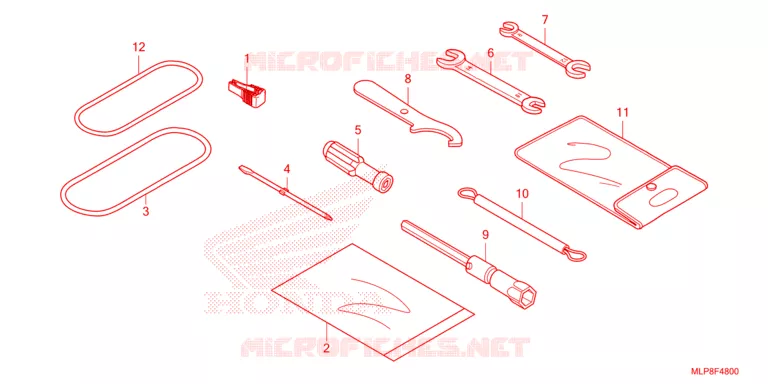 GEREEDSCHAP Honda MOTO 500 CL 2023  CL500AP