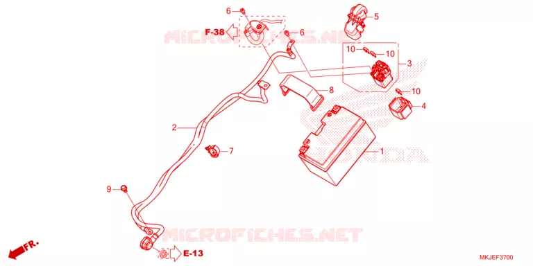 ACCU Honda MOTO 1000 CB 2023  CB1000RAP