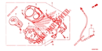 COMBINATIEMETER voor Honda SCV 110 DIO, TYPE ID 2014