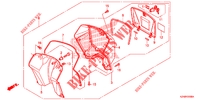 BEENSCHERM voor Honda SCV 110 DIO, TYPE 2ID 2014