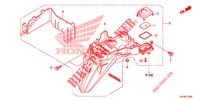 ACHTERSPATBORD  voor Honda SCV 110 DIO, TYPE 2ID 2013
