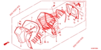 BEENSCHERM voor Honda SCV 110 DIO, TYPE 2ID 2014