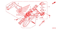 ACHTERSPATBORD  voor Honda SCV 110 DIO, TYPE ID 2013