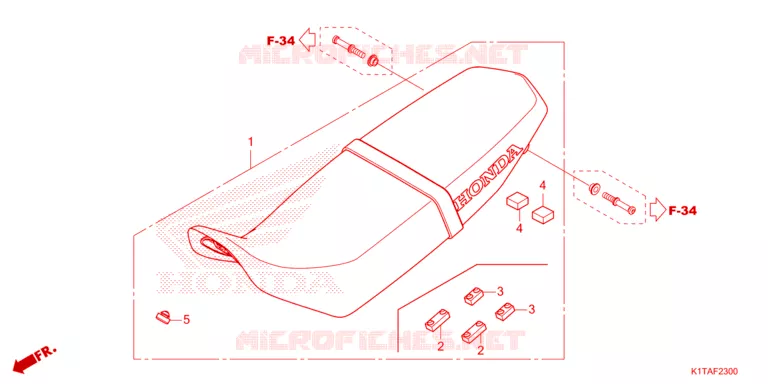 ZADEL Honda MOTO 300 CRF 2023  CRF300LAP