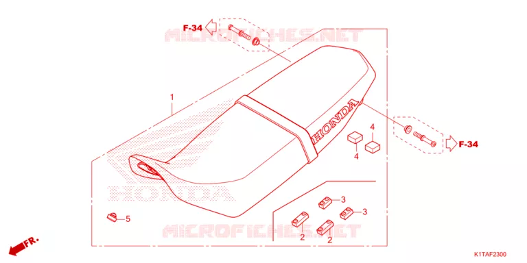 ZADEL Honda MOTO 300 CRF 2023  CRF300LP
