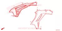DEKSEL RADIATEUR voor Honda CRF 450 R SPECIAL EDITION 2023